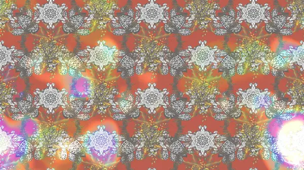 Hediye ambalaj kağıdı, tebrik kartları, posterler ve pankart tasarımı. Gri ve nötr renkte çiçekler. Raster düz çiçek çizim deseni.