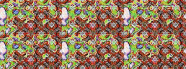 Raster illüstrasyonu. Gri ve nötr renklerde şirin tekstil tarzında. Renkli çizim kalıbı. Çiçek arkaplan. Çiçek duvar kağıdı.