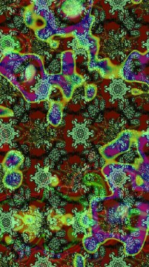 Sketch pattern with fantasy flowers, natural wallpaper, floral decoration curl illustration. Home decor. Paisley print hand drawn elements.