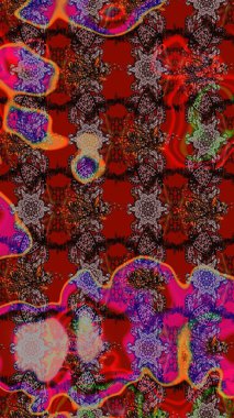 Güzel kumaş deseni. Güzel suluboya yaz çiçekleri deseni..