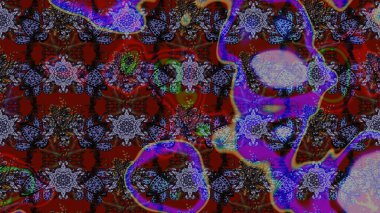 Şirin çiçekli, desenli, rengarenk eskiz deseni. El çizimi çiçek çizimi deseni (fayans). Tekstil için suluboya çizim deseni.