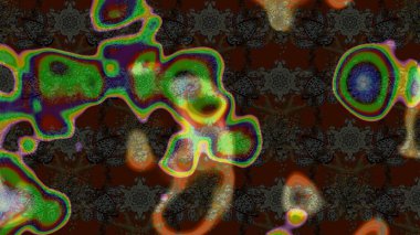 Raster Illustrasyon 'daki Çiçek Deseni' nin son moda çizimi. Renkli Yaz Temalı eskiz kalıbı. Düz Çiçek Elementleri Tasarımı. Güzel kumaş deseni.