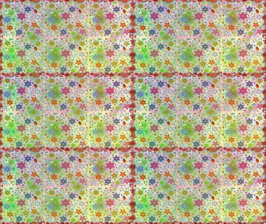 Çiçek arka plan. Sorunsuz raster desen. Güzel kumaş deseni.