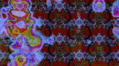 Küçük bir çiçekte eskiz deseni. Hoş bir çiçek geçmişi var. Güzel kumaş deseni. Raster illüstrasyonu.