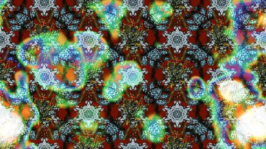 Üst manzara, yumuşak stil. Sevgililer günü ve tebrik kartı konsepti için şık bir davetiye. Çiçek kompozisyonu, el boyası, hassas şablon. Yeşil ve mavi renkte manzaralı çiçek deseni.