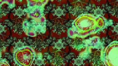 Doğum günü kartı ya da düğün davetiyesi. Çiçekli tebrik kartı. Raster illüstrasyonu. Yeşil ve kahverengi renklerde. Suluboya çiçek buketi. Çiçek arka planı.