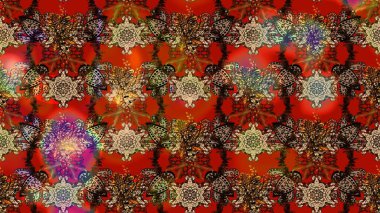 Moda baskısı. Eski model. Çiçeğin suluboya çizimlerinin mükemmel deseni. Dekorasyon ve tasarım için güzel bir desen. Suluboya çizim deseni.