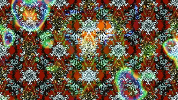 Kahverengi ve gri renkli güzel çiçekli eskiz deseni, suluboya çiçek deseni, duvar kağıdı, kart veya kumaş için fayanslı. Raster..