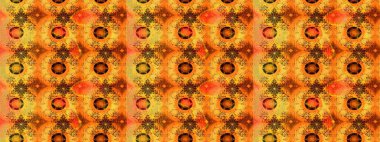 Turuncu ve sarı lale çiçekli Raster eskiz deseni. Doğal kozmetik ürünleri, parfüm, çiçekçi dükkanı için bahar ihalesi tasarımı. Karşılama ya da düğün geçmişi olarak kullanılabilir. Paket kağıdı için en iyisi..