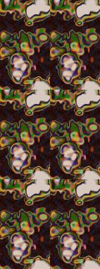 Çiçek arkaplan. Raster illüstrasyonu. Suluboya çiçek buketi. Doğum günü kartı ya da düğün davetiyesi. Çiçekli tebrik kartı. Kahverengi, yeşil ve nötr renklerde.