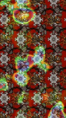 Poster ya da kapak için arka plan. Şirin, zarif çiçekler Raster illüstrasyonu. Davetiye ve kartpostal tasarımı için dekoratif çiçek unsurları. Tekstil için figür. Yapraklı çizim deseni.