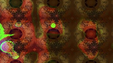 Parlak çiçekli halı renginde çizim deseni.