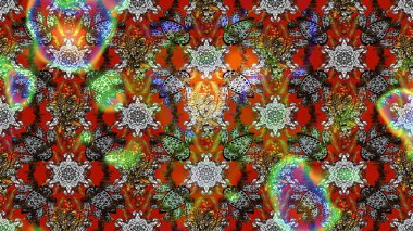 Gri ve kahverengi çiçekli eskiz deseni, suluboya çiçek deseni, sevimli çiçek, duvar kağıdı, kart veya kumaş için fayanslı. Raster - stok.