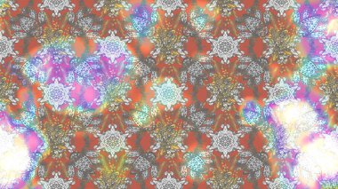 Şirin çiçekli eskiz deseni ve nötr ve gri renklerde yapraklar, suluboya çiçek deseni, duvar kağıdı, kart veya kumaş için fayanslı. Raster illüstrasyonu.