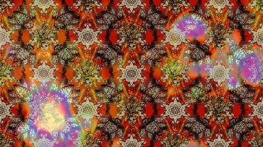 Kahverengi ve bej renkli çiçekler. Yumuşak, bahar çiçekli arka plan. Raster çiçek desenli ve çiçekli..