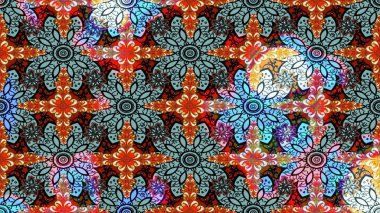 Güzel kumaş deseni. Çiçek arkaplan. Çizim raster deseni.