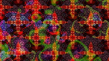 Yumuşak, bahar çiçekli arka plan. Çiçekli karalama şeklinde Raster çiçek deseni. Kahverengi ve siyah renkte çiçekler.