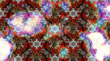 Raster illüstrasyonu. Şatafatlı bahar bahçesi dokusu. Çiçek deseni. Çiçek çizimi arkaplanı.