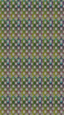 Küçük renkli çiçekler. Yeşil ve gri çiçekli bahar çiçekleri. Küçük çiçekte güzel bir desen. Motley illüstrasyonu. Moda baskıları için zarif bir şablon.