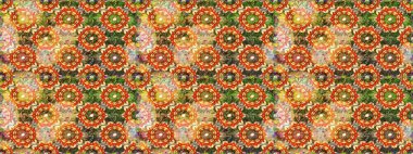 Kusursuz klasik altın desen. Kahverengi renklerde altın desenler ve altın elementler. Raster geleneksel oryantasyon süsü.