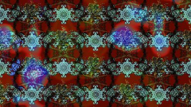 Şatafatlı bahar bahçesi dokusu. Çiçek deseni. Raster illüstrasyonu. Çiçek çizimi arkaplanı.