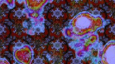 Fantezi çiçekli eskiz deseni, doğal duvar kağıdı, çiçek desenli kıvrım çizimi. Paisley el çizimi elementler. Ev dekoru.