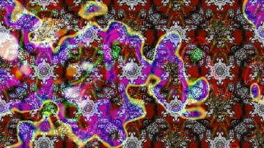 Suluboya, elle çizilmiş. Vadinin çiçekleri gri ve kahverengi renklerde. Eskiz arkaplan modeli. Raster - stok.