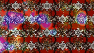 Küçük çiçekteki sevimli çiçek deseni. Güzel karalamalı çiçek desenli çizim. Raster illüstrasyonu. Güzel kumaş deseni.