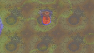 Chichi 'nin kumaş kalıbını çiz. Renkli Bahar Teması eskiz kalıbı. Düz Çiçek Elementleri Tasarımı. Raster illüstrasyonu. Çiçek deseni.