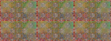 El çizimi, soyut ve süslü elementler. Kahverengi ve bej renkler. Suluboya resim taklit Raster çizimi. Klasik çiçekler. Yaz çiçekleri teması.