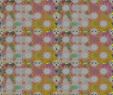 Karalama elementleri. El çizimi Raster çizimi. Duvar kağıdı, web sayfası arka planı, ambalaj kağıdı, davetiye, broşür, afiş veya web sitesi için kusursuz çiçek deseni kullanılabilir.