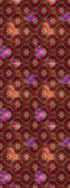 Şirin çiçek elementleri. Raster illüstrasyonu. Taslak desenli, modaya uygun kumaş deseni. Renkli Bahar Teması eskiz kalıbı. Düz Çiçek Elementleri Tasarımı.