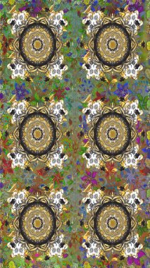 Sembol bayramı, yeni yıl kutlamaları, altın desenler. Noel altın kar tanesi kusursuz desen. Gri renkli altın kar taneleri. Kış kar dokusu duvar kağıdı.