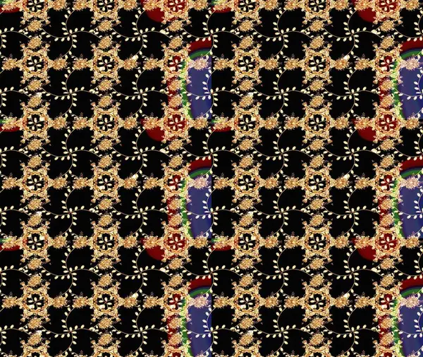 Yumuşak, yaz çiçekli arka plan. Siyah, bej ve kahverengi renkli çiçekler. Raster çiçek desenli ve çiçekli..