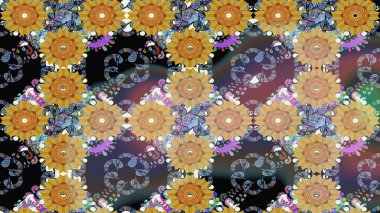 Zarif, parlak ve eskiz bej desenli çiçek deseni. Sabıka baskıları, bebek kıyafetleri, duvar kâğıtları, paket kutuları vb..