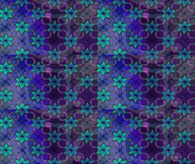 Renkli Bahar Teması eskiz kalıbı. Çiçek desenli eskiz, yaz çiçekleri. Düz Çiçek Elementleri Tasarımı. Mavi renkte çiçekler.