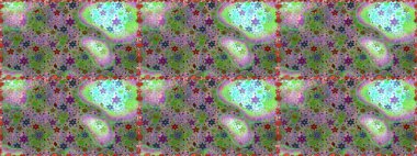 Çizgisiz desen. Raster Moda kumaş deseni. Şirin çiçekler..