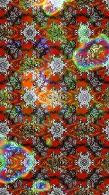 Kızılderili desenli desenli desenli şal deseni. Raster Henna dövme stili. Tekstil, tebrik kartı, boyama kitabı, telefon kılıfı baskısı için kullanılabilir. Etnik Mandala süsü.