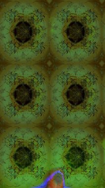 Suluboya elle çizilmiş çiçek desenli eskiz deseni. Parlak renkli fantezi çiçekleri, yapraklar, renkli tomurcuklar.