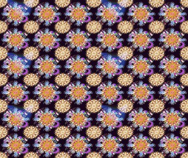 Beautiful watercolor Bouquet of summer flowers sketch pattern. Nice fabric pattern.