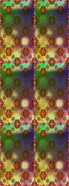 Doğal kozmetik ürünleri, parfüm, çiçekçi dükkanı için bahar ihalesi tasarımı. Kahverengi ve yeşil lale çiçekleriyle pürüzsüz bir desen. Paket kağıdı için en iyisi. Karşılama ya da düğün geçmişi olarak kullanılabilir.