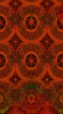 Raster illüstrasyonu. Robot resim. Küçük çiçekte sevimli çiçek deseni var..