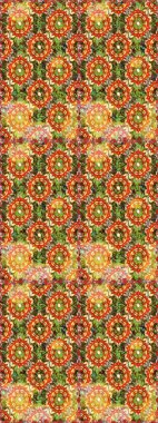 Kahverengi renklerde ve altın elementlerle geleneksel altın sarısı desen. Barok tarzında kusursuz bir doğulu süsü..