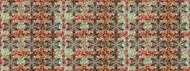 Gri renkli ve altın elementli altın desenli. Kusursuz klasik altın desen. Raster geleneksel oryantasyon süsü.