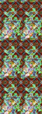 Düz Çiçek Elementleri Tasarımı. Renkli Yaz Temalı eskiz kalıbı. Raster illüstrasyonundaki çiçek desenli çizim. Yeşil, kahverengi ve nötr renkte çiçekler.