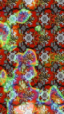 Tomurcukları çiçek olan sevimli bir çiçek deseni. Kumaş, tekstil, duvar kağıdı baskısı için. Eski usul. Raster. Eskiz geçmişi. Raster illüstrasyonu.