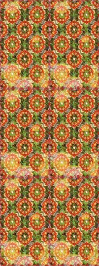 Kahverengi renklerde ve altın elementlerle geleneksel altın sarısı desen. Barok tarzında kusursuz bir doğulu süsü..