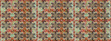 Gri renkli ve altın elementli altın desenli. Kusursuz klasik altın desen. Raster geleneksel oryantasyon süsü.