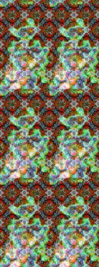 Düz Çiçek Elementleri Tasarımı. Renkli Yaz Temalı eskiz kalıbı. Raster illüstrasyonundaki çiçek desenli çizim. Yeşil, kahverengi ve nötr renkte çiçekler.