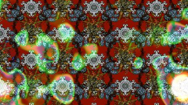 Raster deseni. Çiçekli çiçek deseni, suluboya. Küçük çiçekte güzel bir çiçek deseni..